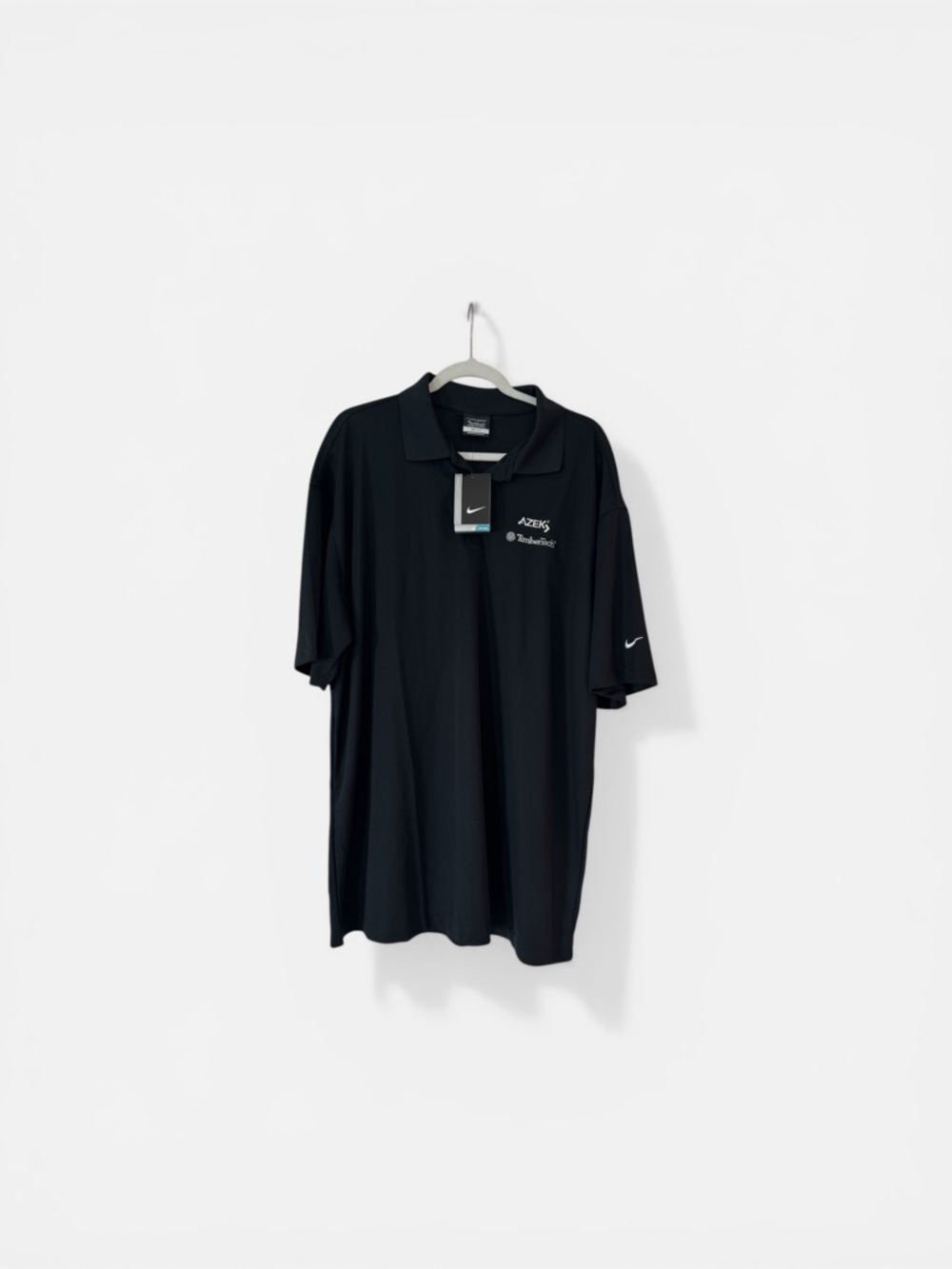 Nike Dri-Fit Men’s Black Polo Shirt with Embroidered Logo